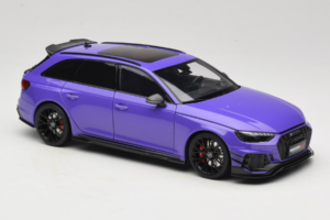 Audi RS4 B9 Avant Darwin Pro Paars Kilo Works 1:18 KLW002301 Metaal — afbeelding 6 van 8