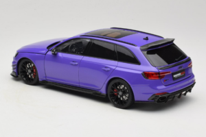 Audi RS4 B9 Avant Darwin Pro Paars Kilo Works 1:18 KLW002301 Metaal — afbeelding 7 van 8