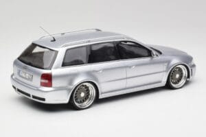 Audi RS4 B5 Avant Zilver Custom Wheels Otto 1:18 OT521 Hars — afbeelding 2 van 6