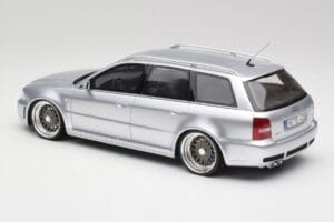 Audi RS4 B5 Avant Zilver Custom Wheels Otto 1:18 OT521 Hars — afbeelding 5 van 6