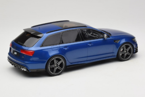 Audi RS6 C7 ABT Performance Avant Blauw Exclusive Edition GT Spirit 1:18 AUDI011 Hars — afbeelding 2 van 6