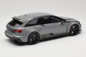 Audi RS6 C8 Avant GT Nardo Grey GT Spirit 1:18 GT965 Hars — afbeelding 2 van 6
