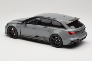 Audi RS6 C8 Avant GT Nardo Grey GT Spirit 1:18 GT965 Hars — afbeelding 5 van 6
