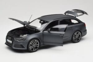 Audi RS6 C7 Avant Matt Grey Minichamps 1:18 110012012 Metaal — afbeelding 2 van 8