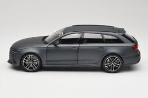 Audi RS6 C7 Avant Matt Grey Minichamps 1:18 110012012 Metaal — afbeelding 4 van 8