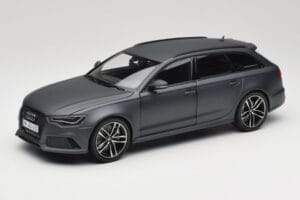Audi RS6 C7 Avant Matt Grey Minichamps 1:18 110012012 Metaal