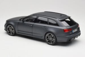 Audi RS6 C7 Avant Matt Grey Minichamps 1:18 110012012 Metaal — afbeelding 7 van 8