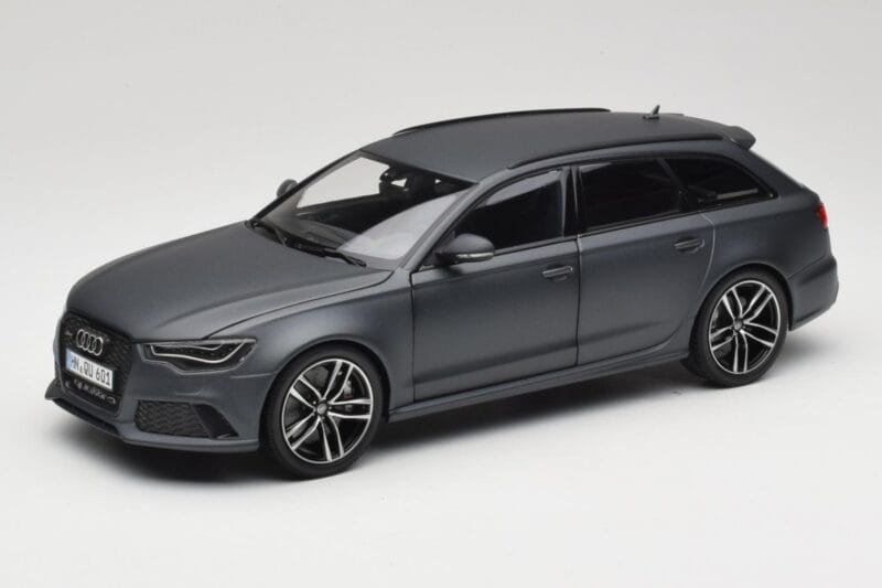Audi RS6 C7 Avant Matt Grey Minichamps 1:18 110012012 Metaal