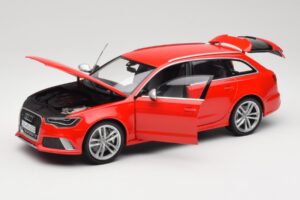 Audi RS6 C7 Avant Rood Minichamps 1:18 110012011 Metaal — afbeelding 2 van 8