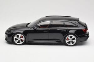 Audi RS6 C8 Avant Black Metallic Minichamps 1:18 155018014 Metaal — afbeelding 3 van 6
