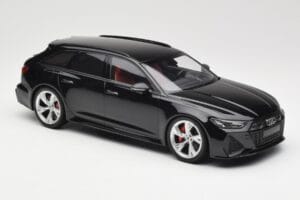 Audi RS6 C8 Avant Black Metallic Minichamps 1:18 155018014 Metaal — afbeelding 4 van 6