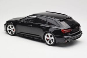 Audi RS6 C8 Avant Black Metallic Minichamps 1:18 155018014 Metaal — afbeelding 5 van 6