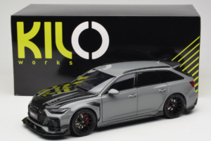 Audi RS6 C8 Avant Darwin Pro Paars Kilo Works 1:18 KLW002202 Metaal — afbeelding 8 van 8