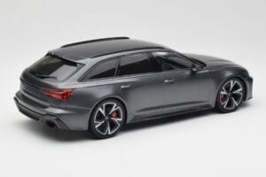Audi RS6 C8 Avant Matt Grey Minichamps 1:18 155018015 Metaal — afbeelding 2 van 6
