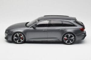Audi RS6 C8 Avant Matt Grey Minichamps 1:18 155018015 Metaal — afbeelding 3 van 6