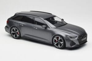 Audi RS6 C8 Avant Matt Grey Minichamps 1:18 155018015 Metaal — afbeelding 4 van 6