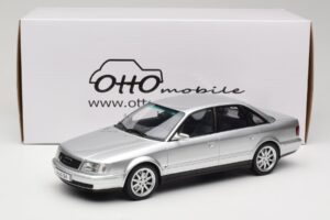 Audi S4 C4 4.2 V8 Crystal Silver Otto 1:18 OT464 Hars — afbeelding 6 van 6
