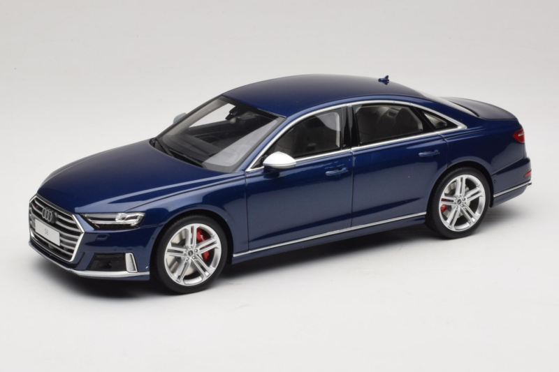 Audi S8 D5 Blauw GT Spirit 1:18 GT313 Hars