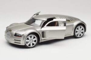 Audi Rosemeyer Zilver Maisto 1:18 31625 Metaal — afbeelding 2 van 8