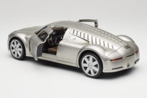 Audi Rosemeyer Zilver Maisto 1:18 31625 Metaal — afbeelding 5 van 8