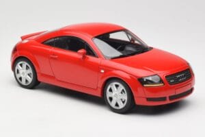 Audi TT 8N Rood Minichamps 1:18 155017022 Metaal — afbeelding 4 van 6