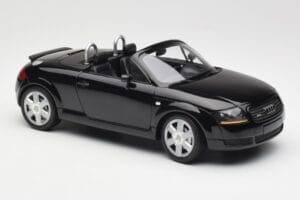 Audi TT 8N Roadster Black Metallic Minichamps 1:18 155017030 Metaal — afbeelding 4 van 6