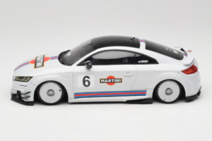 Audi TT ABT RS 8S Martini Grijs GT Spirit 1:18 GT152-C1 Hars — afbeelding 3 van 6