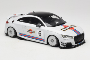 Audi TT ABT RS 8S Martini Grijs GT Spirit 1:18 GT152-C1 Hars — afbeelding 4 van 6