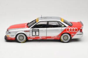 Audi V8 DTM #1 Team AZR F. Biela DTM Champion 1992 Minichamps 1:18 100921001 Metaal — afbeelding 4 van 8