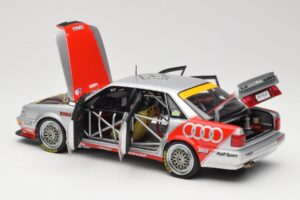 Audi V8 DTM #1 Team AZR F. Biela DTM Champion 1992 Minichamps 1:18 100921001 Metaal — afbeelding 5 van 8