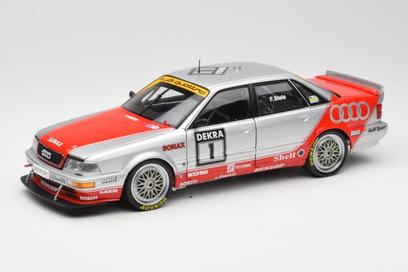 Audi V8 DTM #1 Team AZR F. Biela DTM Champion 1992 Minichamps 1:18 100921001 Metaal