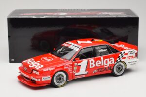 Audi V8 Evolution #1 Team Dubois P-A. Thibaut Belgian Procar 1993 Minichamps 1:18 100931001 Metaal — afbeelding 8 van 8