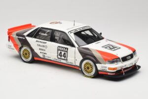 Audi V8 Quattro DTM #44 Team AZR F. Jelinski 1991 Minichamps 1:18 100911044 Metaal — afbeelding 7 van 8