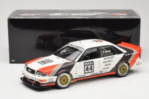 Audi V8 Quattro DTM #44 Team AZR F. Jelinski 1991 Minichamps 1:18 100911044 Metaal — afbeelding 8 van 8