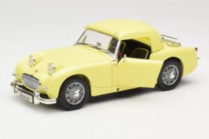 Austin-Healey Sprite Mk1 Geel Revell 1:18 8835 Metaal — afbeelding 2 van 8
