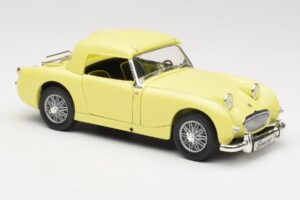 Austin-Healey Sprite Mk1 Geel Revell 1:18 8835 Metaal — afbeelding 6 van 8