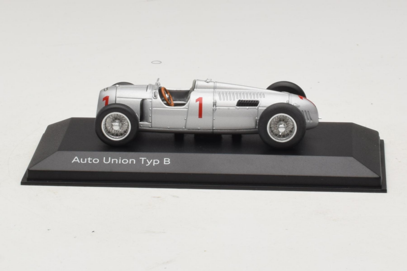 Auto Union Typ B #1 Zilver Minichamps 1:43 5031300313 Metaal