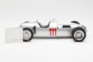 Auto Union Type C #111 H. Stuck Schauinsland Hillclimb Germany 1937 CMC 1:18 M-162 Metaal — afbeelding 3 van 6