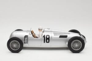 Auto Union Typ C #18 B. Rosemeyer Internationales Eifelrennen Nürburgring Winner 1936 Minichamps 1:18 155361018 Metaal — afbeelding 3 van 6