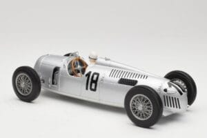 Auto Union Typ C #18 B. Rosemeyer Internationales Eifelrennen Nürburgring Winner 1936 Minichamps 1:18 155361018 Metaal — afbeelding 5 van 6