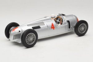 Auto Union Typ C #4 A. Varzi 2nd Place Monaco GP 1936 Minichamps 1:18 155361004 Metaal — afbeelding 2 van 6