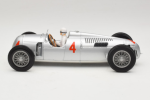 Auto Union Typ C #4 A. Varzi 2nd Place Monaco GP 1936 Minichamps 1:18 155361004 Metaal — afbeelding 3 van 6