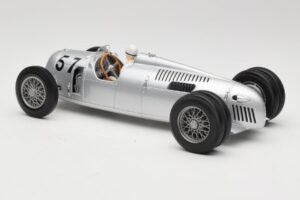 Auto Union Type C #57 H. Stuck Winner Shelsley Walsh Hill Climb 1936 Minichamps 1:18 155361057 Metaal — afbeelding 5 van 6