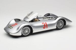 Auto Union Typ C Stromlinie #31 B. Rosemeyer 1937 Zilver Revell 1:18 08436 Metaal — afbeelding 2 van 8