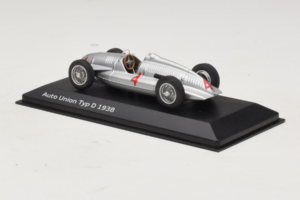 Auto Union Typ D #4 Zilver Minichamps 1:43 5030900703 Metaal — afbeelding 3 van 4