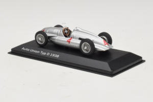 Auto Union Typ D #4 Zilver Minichamps 1:43 5030900703-R1 Metaal — afbeelding 3 van 4