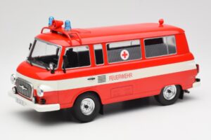 Barkas B 1000 Brandweer & Ambulance MCG 1:18 MCG18010 Metaal