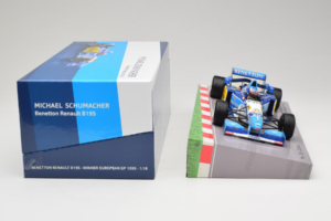 Benetton B195 Renault #1 M. Schumacher European GP Winner F1 World Champion 1995 Minichamps 1:18 513953201 Metaal — afbeelding 6 van 7