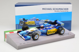 Benetton B195 Renault #1 M. Schumacher European GP Winner F1 World Champion 1995 Minichamps 1:18 513953201 Metaal — afbeelding 7 van 7