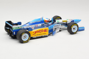 Benetton B195 Renault #1 M. Schumacher Benetton Formula French Grand Prix Winner 1995 Minichamps 1:18 100950001 Metaal — afbeelding 2 van 7